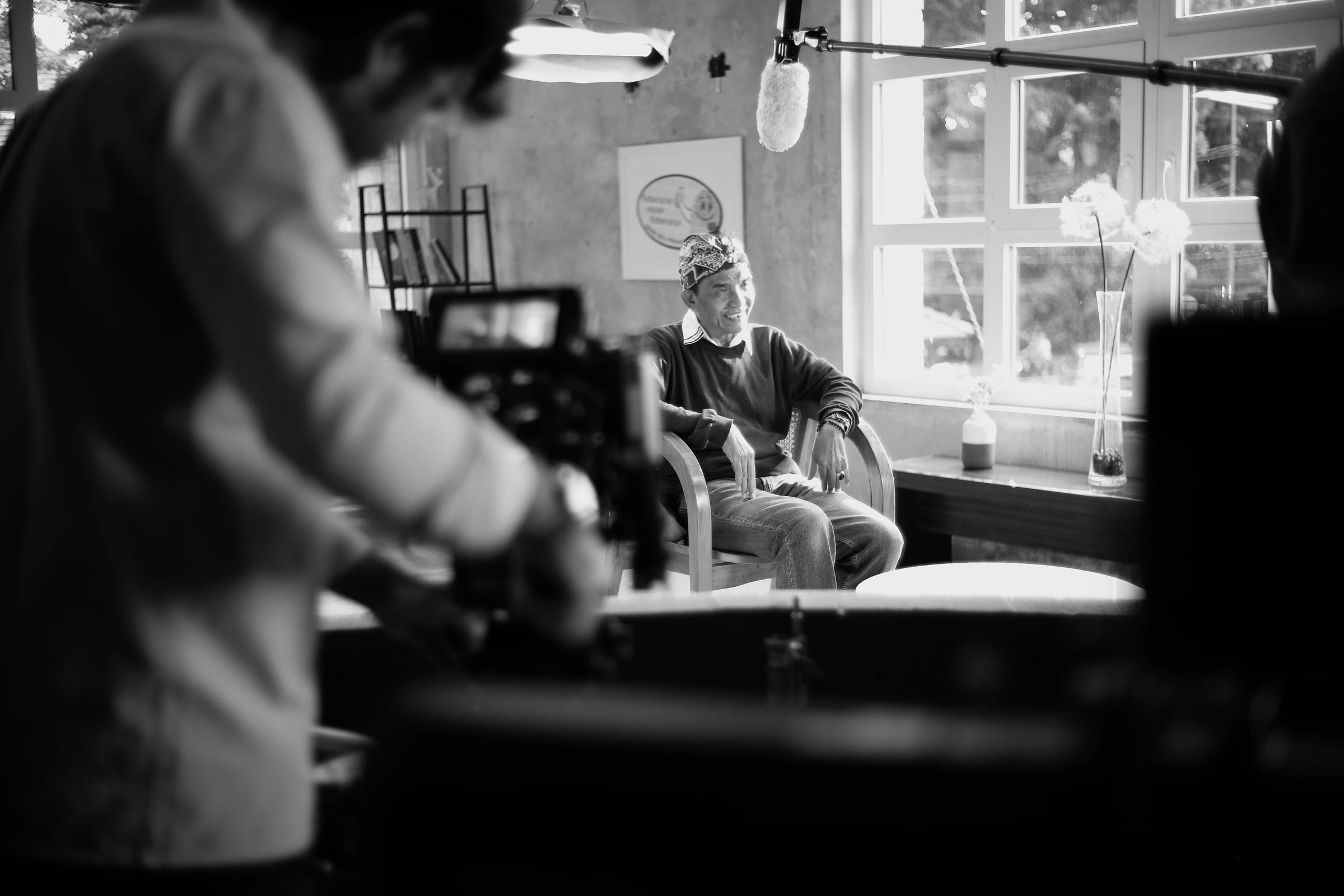 Cinematic portrait — The Open Journal Studio